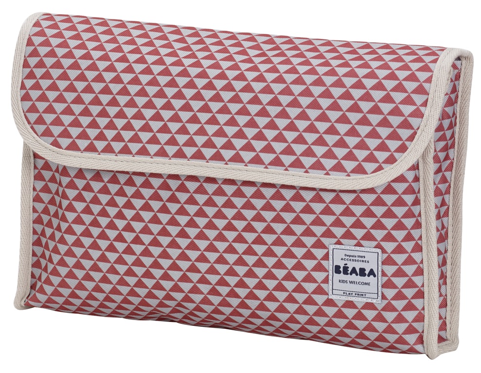 Beaba Sac a langer amsterdam ii playprint marsala Livraison Gratuite 24 48h